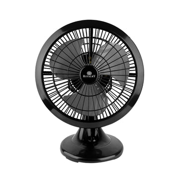 Elegant and Compact 12 Inch Cute Wall/Table Fan with Powerful Airflow, Adjustable Tilt, and Space-Saving Dual Mount Option