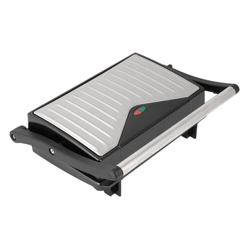 Royalry Stainless Steel Hand Press Grill & Sandwich Maker — Compact Design, Non-Stick Plates, Powerful Heating for Crispy Grills & Perfect Toasts