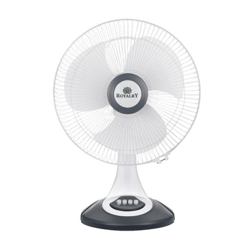 Royalry 16-Inch High-Speed Table Fan – Powerful Airflow, Double Pull Cord, Long-Lasting Copper Motor & Adjustable Tilt