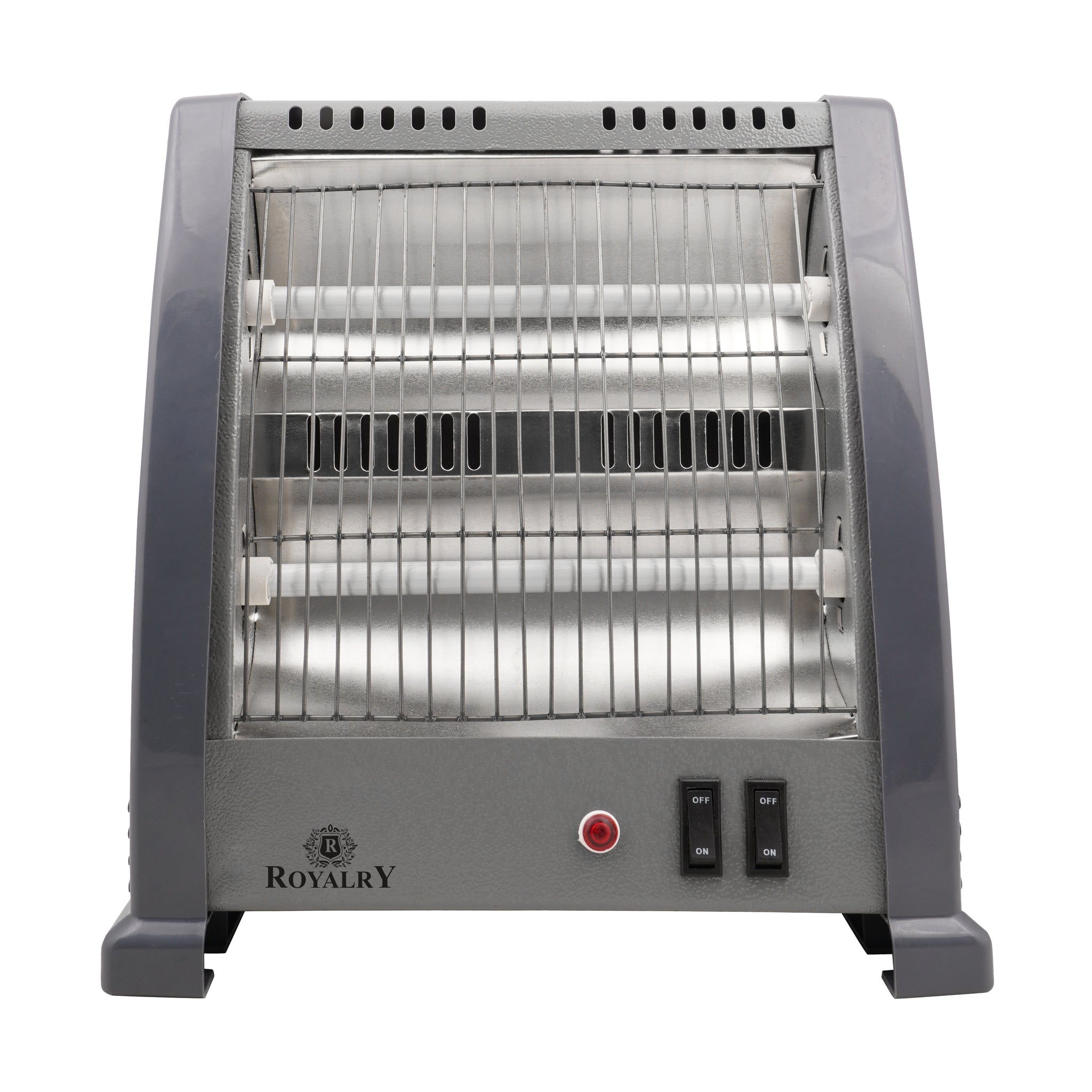 Premium Double Rod Quartz Room Heater – 2000W – Chrome Finish – Powerful Winter Heating Solution