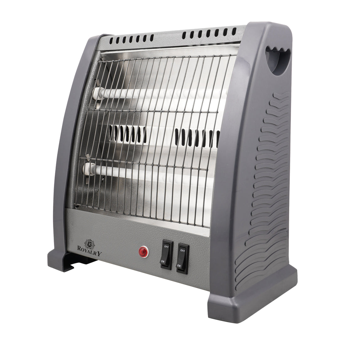 Premium Double Rod Quartz Room Heater – 2000W – Chrome Finish – Powerful Winter Heating Solution
