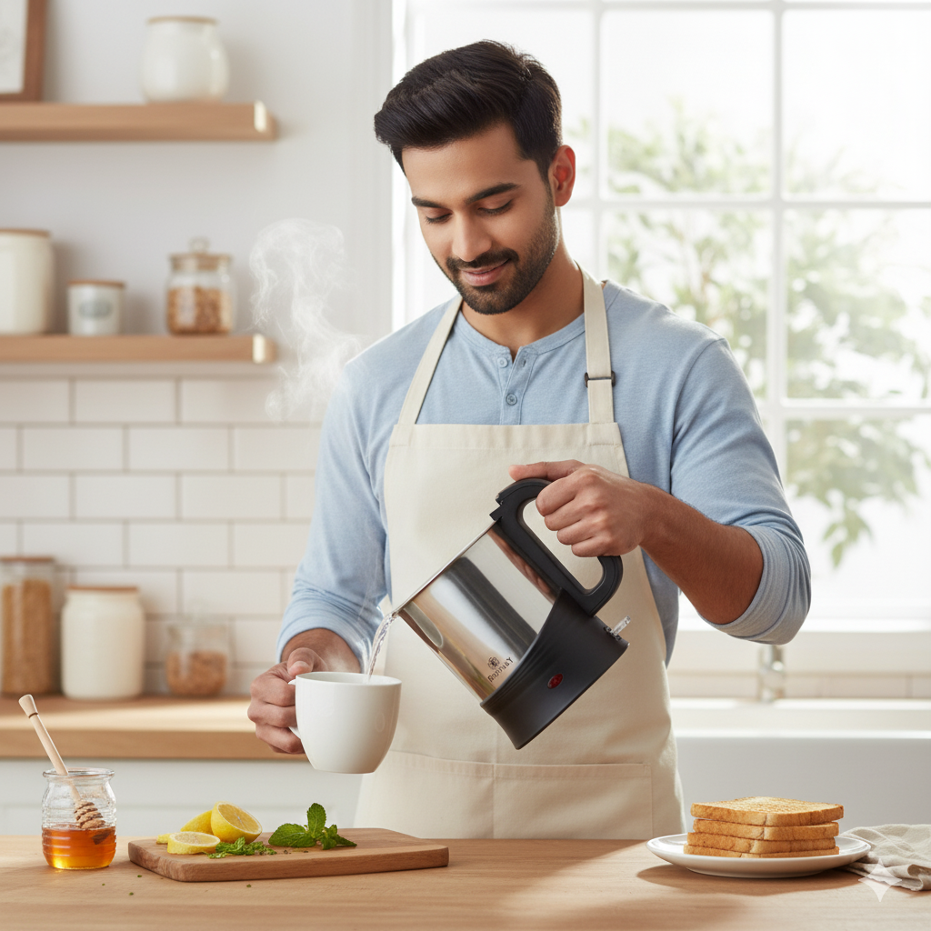 Royalry 1.2L Electric Kettle – Fast Boil with Automatic Shut-Off, Sleek Design