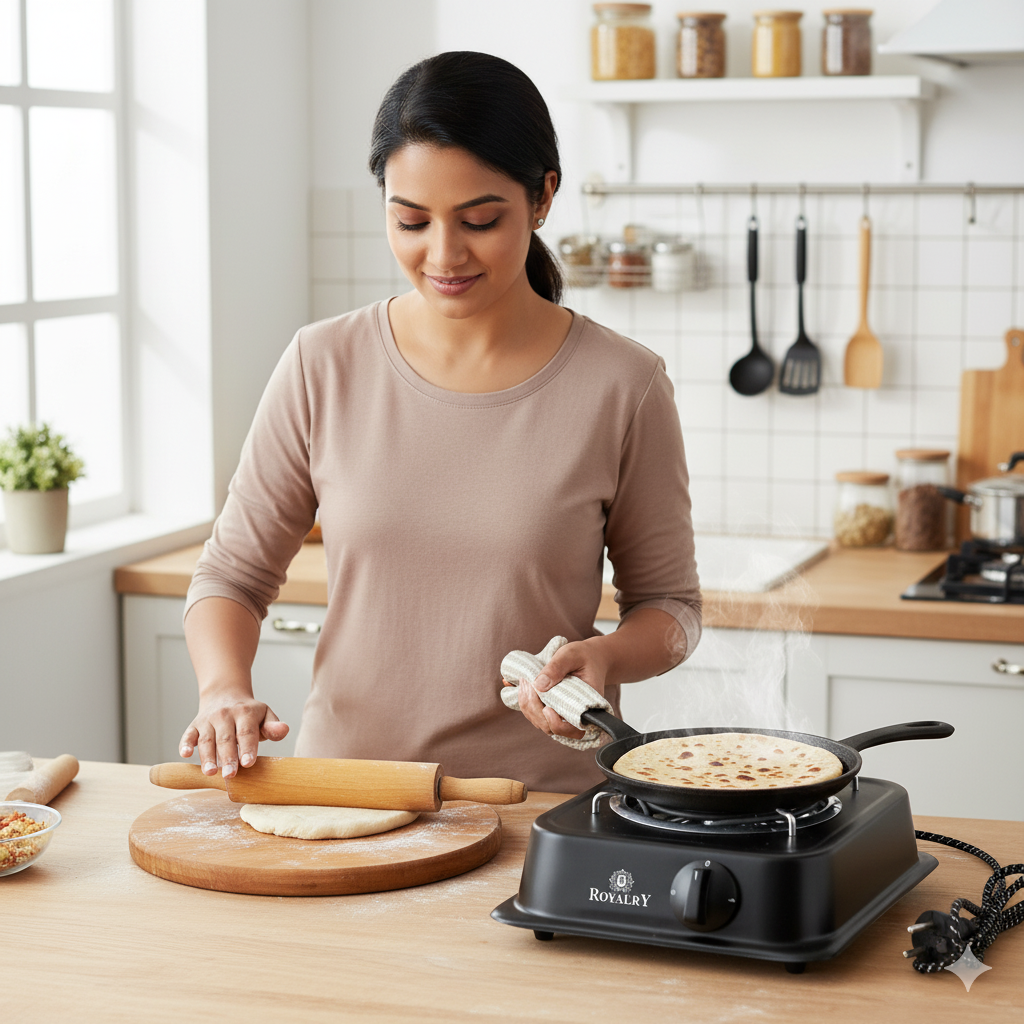 Royalry 1250 Watt Electric Cooking Heater – Fast Heating, Durable & Energy Efficient